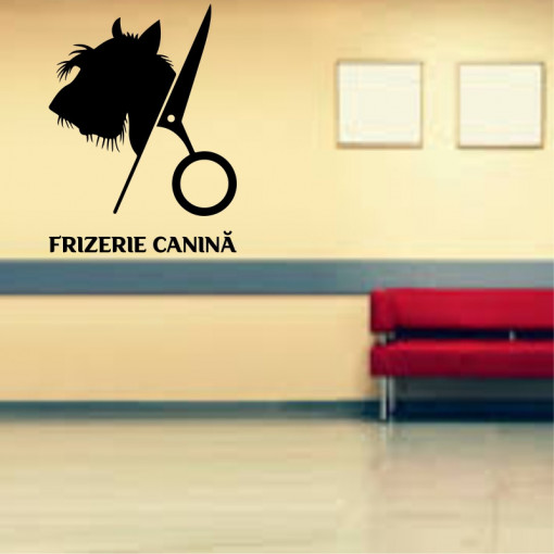 Sticker perete Fizerie Canina 1