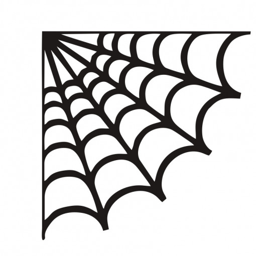 Sticker perete Spider Net