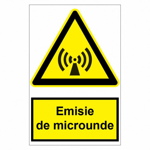 Sticker indicator Emisie de microunde
