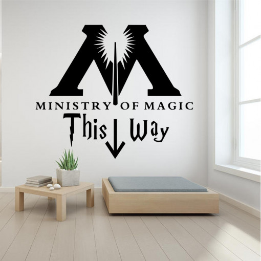 Sticker perete Ministry of Magic