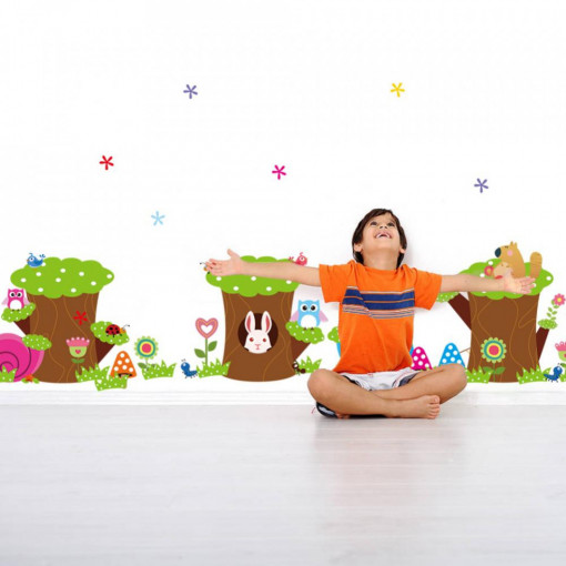 Sticker perete Tree House 195 x 40 cm