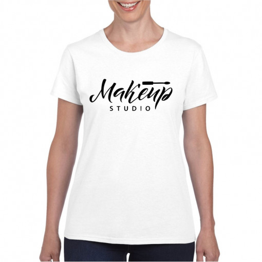 Tricou personalizat dama Makeup Studio