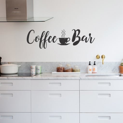 Sticker perete Coffee Bar