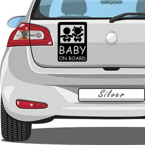 Sticker auto Babies on Board