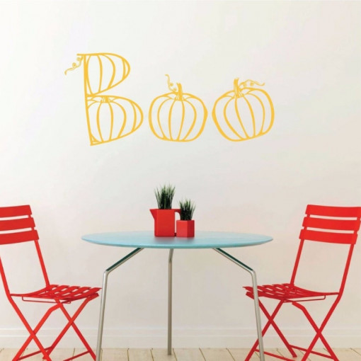 Sticker perete / geam Boo Pumpkins