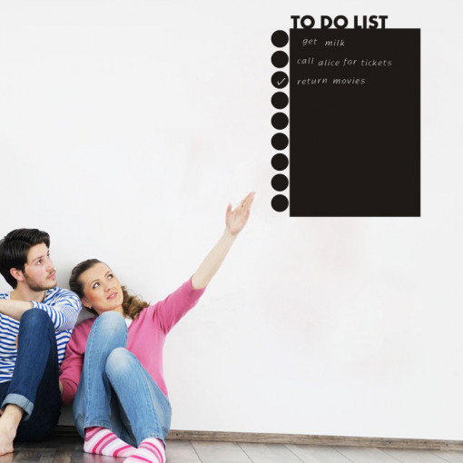 Sticker perete Tabla de scris To Do List