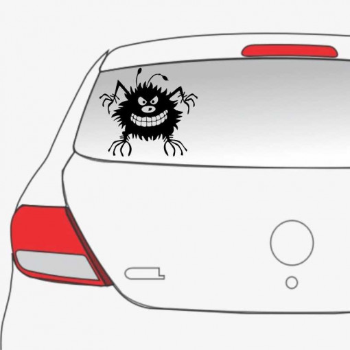 Sticker auto Angry Bug