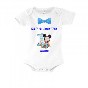 Body personalizat alb Iubit si Rasfatat