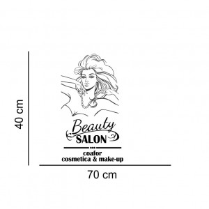 Sticker perete Beauty Salon 9 - Img 2