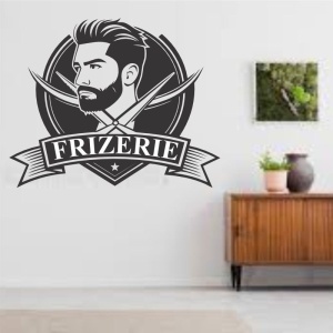 Sticker perete Frizerie 21 - Img 2
