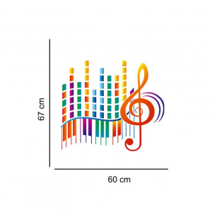 Sticker perete Music Beat - Img 2