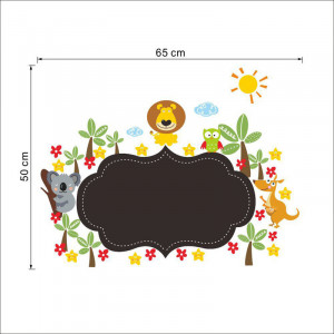 Sticker perete Tabla de scris animale - Img 5
