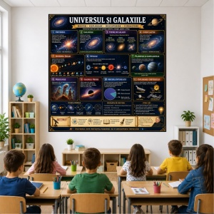 Plansa Educativa Universul si Galaxiile 2