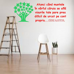 Sticker perete Cere ajutor