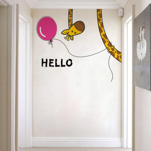 Sticker perete Hello Giraffe - Img 5