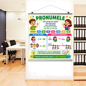 Plansa Educativa Pronumele