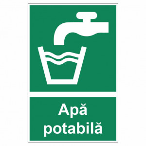 Sticker indicator Apa potabila 1