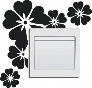 Sticker intrerupator Flori - Img 3