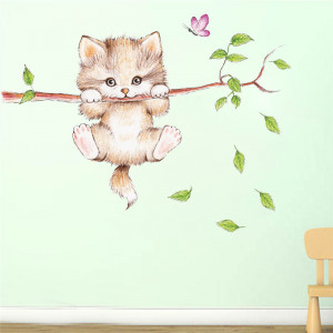 Sticker perete Cat in the tree - Img 3