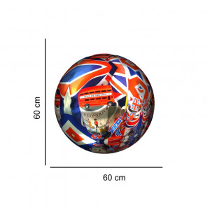 Sticker perete Globe London 3D - Img 2