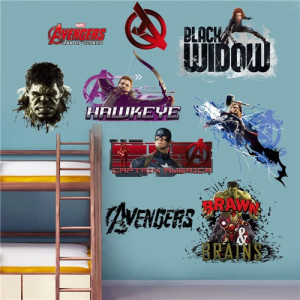 Sticker perete personaje Avengers - Img 3