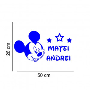 Sticker perete personalizat My Name Boy 25 - Img 2