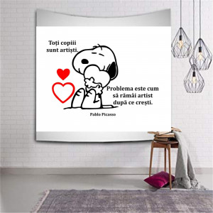Sticker perete Toti copiii sunt artisti