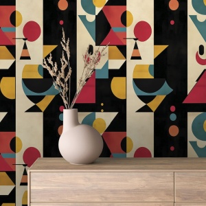 Tapet personalizat Forme Geometrice 20