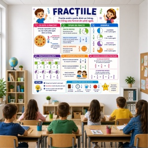 Plansa Educativa Formule Fractii 2