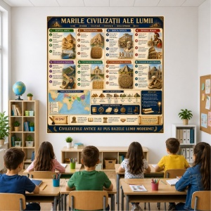 Plansa Educativa Marile Civilizatii