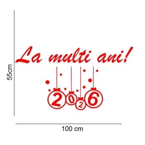 Sticker decorativ La Multi Ani! - Img 2