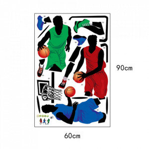 Sticker perete Basketball 90 x 160 cm - Img 5