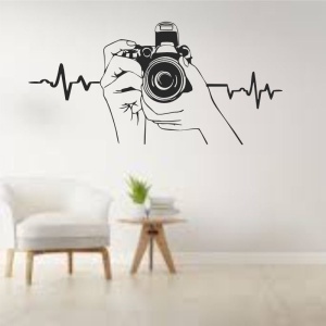 Sticker perete Camera Foto 2