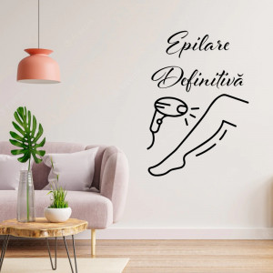 Sticker perete Epilare Definitiva 111