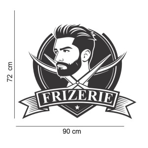 Sticker perete Frizerie 21 - Img 3