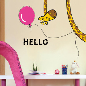 Sticker perete Hello Giraffe - Img 2