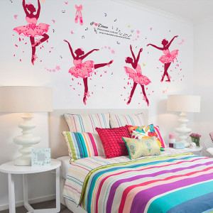 Sticker perete it is all about dancing! Ballerina 60x90 cm - Img 4