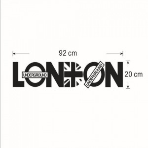 Sticker perete London - Img 2