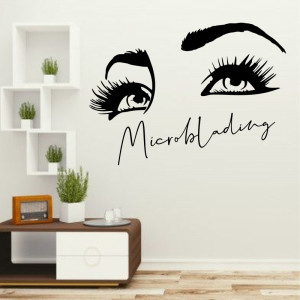 Sticker perete Microblading - Img 1