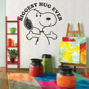 Sticker perete Snoopy - Biggest Hug Ever - Img 2