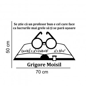 Sticker perete Un profesor bun - Img 3