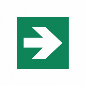 Sticker indicator Sageata de directie 1