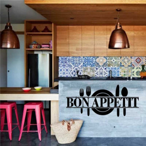 Sticker perete bucatarie Bon Appetit - Img 2