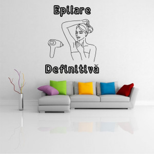 Sticker perete Epilare Definitiva 2