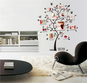 Sticker perete Family Photo Tree - Img 3