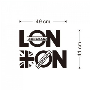 Sticker perete London - Img 3