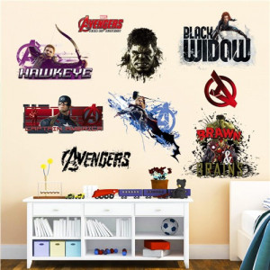 Sticker perete personaje Avengers - Img 4