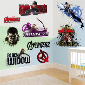 Sticker perete personaje Avengers - Img 5