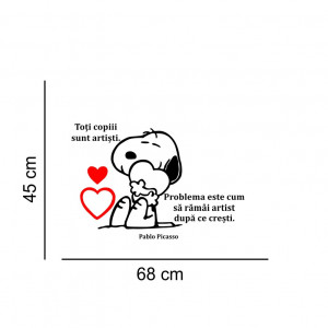 Sticker perete Toti copiii sunt artisti - Img 3