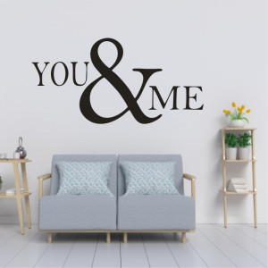 Sticker perete You and Me - Img 1